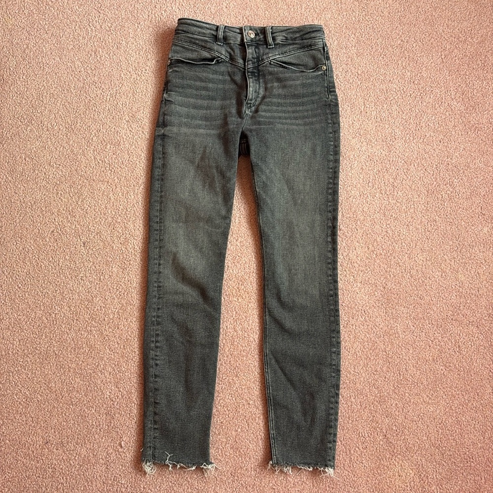 Zara Black Denim Skinny Jeans Women’s Size 6
